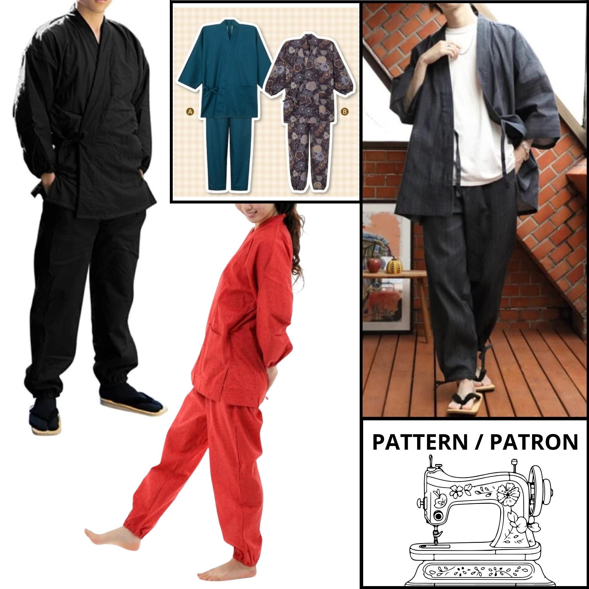 kinema パジャマシャツ 小紋柄 Kinema small pattern pajamas shirt 小紋柄