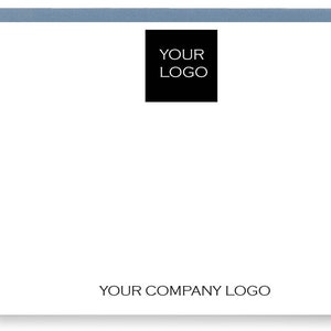 Juego de tarjetas de notas con logotipo personalizado, papelería personalizada con logotipo, papelería con logotipo, tarjetas con logotipo, tarjetas de notas con sobres