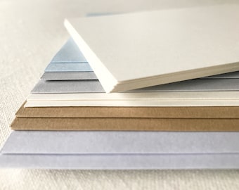 Blank cream note cards with envelopes, blank cards with envelopes, stationery stationary set note cards with colored envelopes