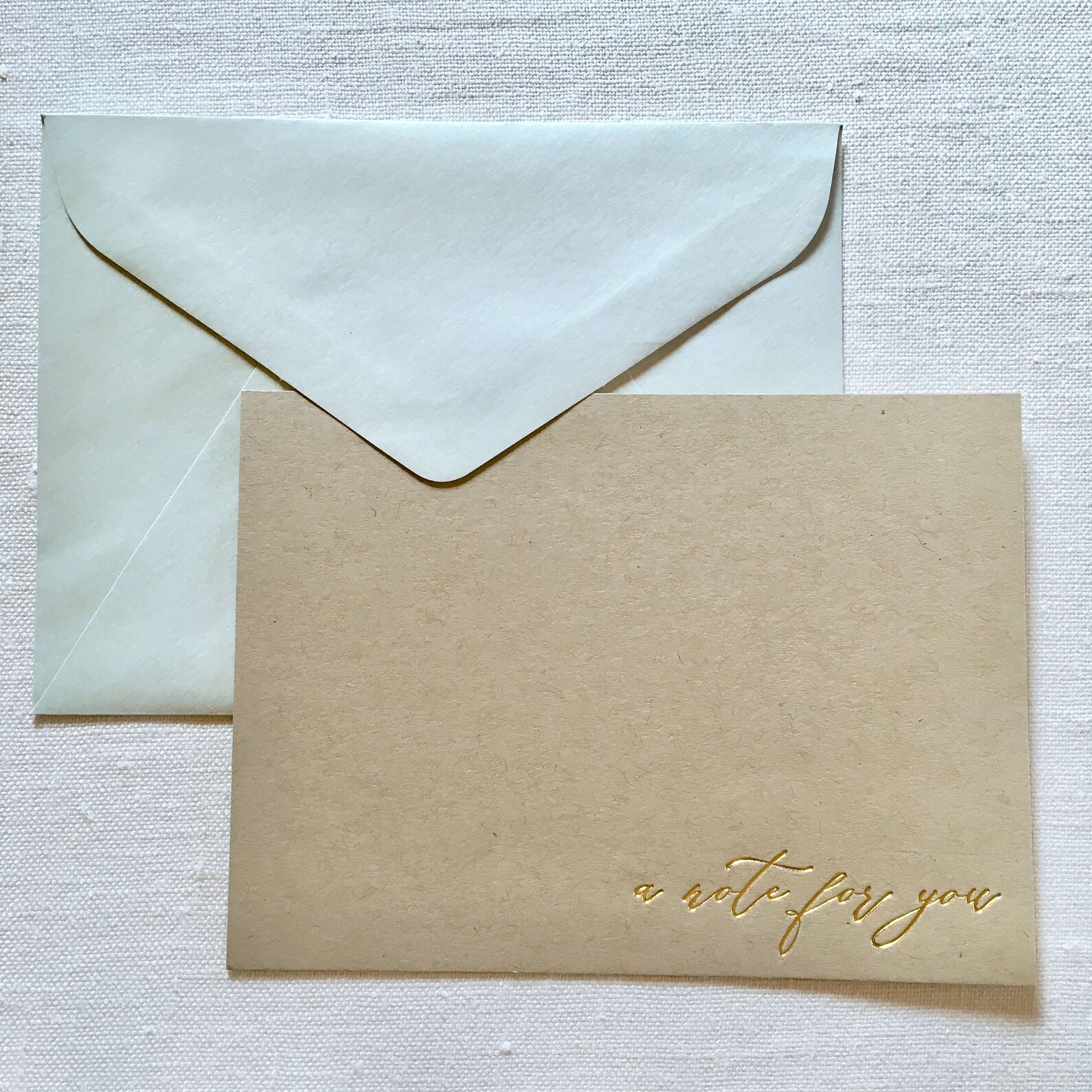 4 Gold Foil Note Cards Gold Foil Stationery Note Cards Etsy