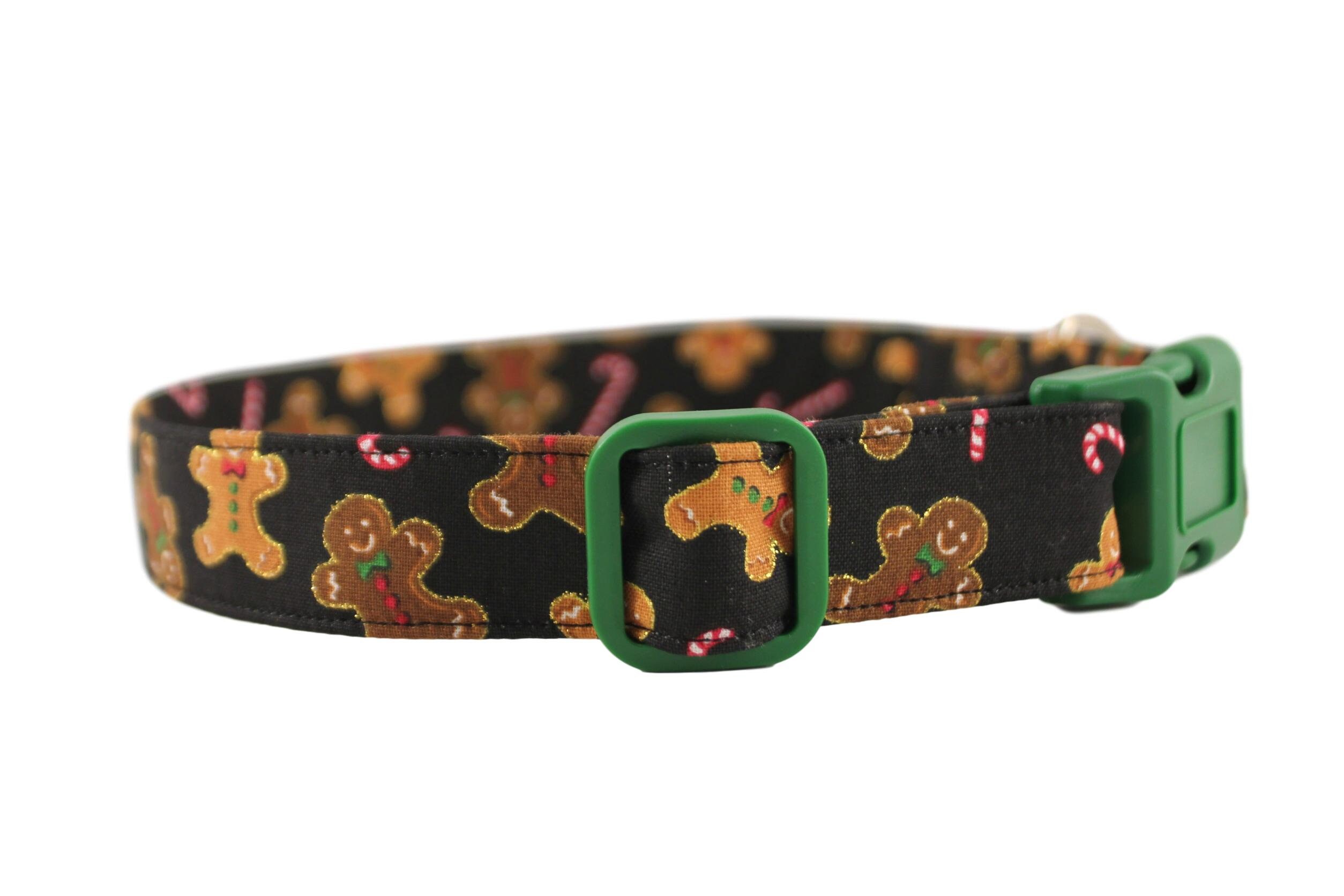 Gingerbread Collar Christmas Dog Collar Holiday Collar Etsy UK