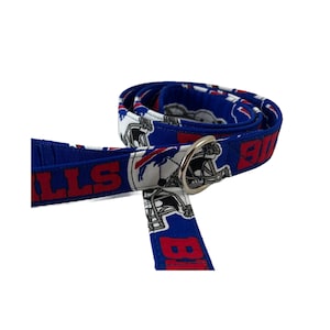 NFL Buffalo Bills Leash, Buffalo Leash, Custom Dog Leash, Bills Dog Leash, Personalized Leash, Dog Leash, 5 FT Leash, 6 FT Leash, Football