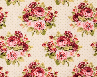 Vintage Blooms harnas, Flower Zen harnas, girly harnas, crème Floral harnas, aangepaste stap in hond harnas, hond harnas, bloem