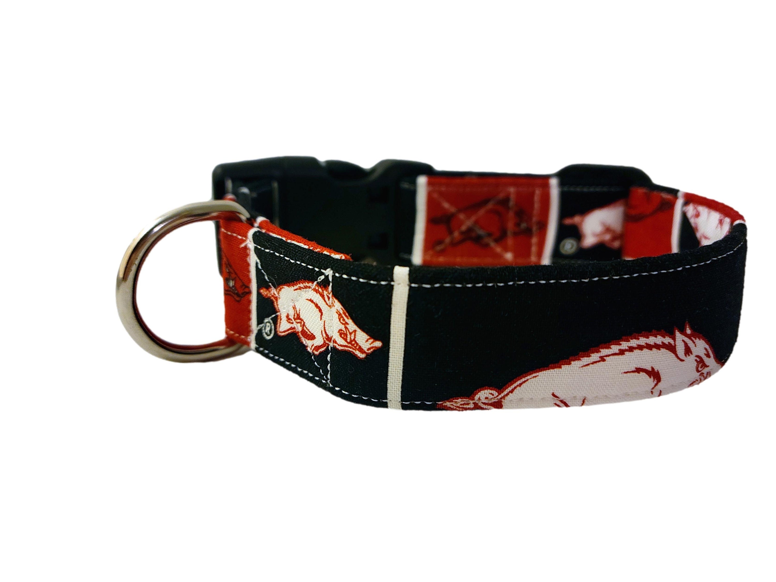 Arkansas razorback dog collar sale