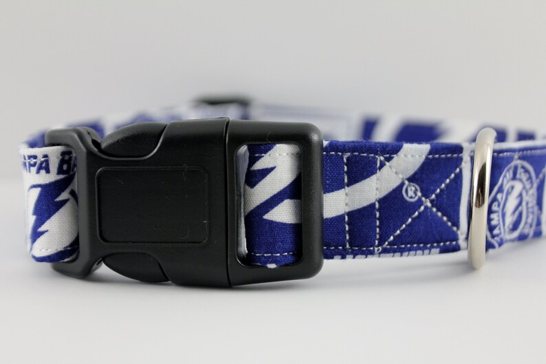 NHL Tampa Bay Lightning Collar Lightning Dog Collar Etsy