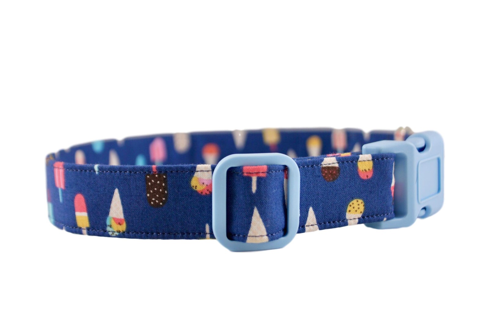 Ice Cream Dream Collar Ice Cream Dog Collar Blue Collar Etsy
