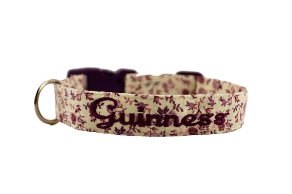 Dusty rose hotsell dog collar