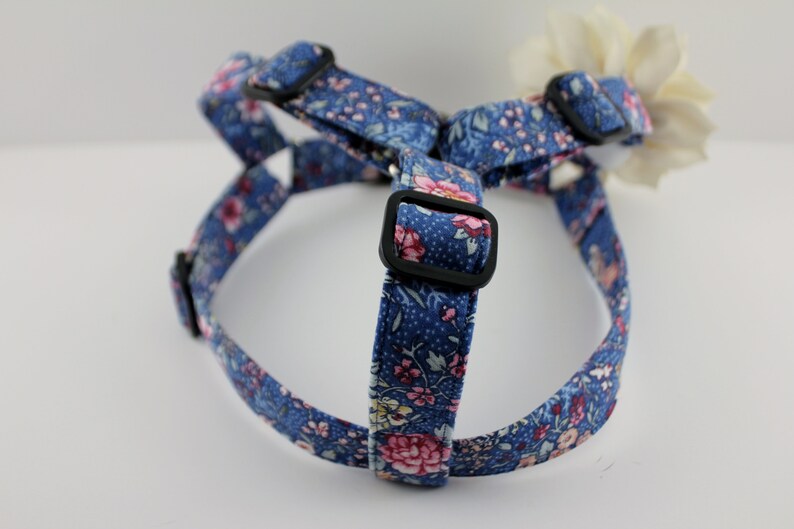 Floral Doggy Harness Red 2XS main image 0