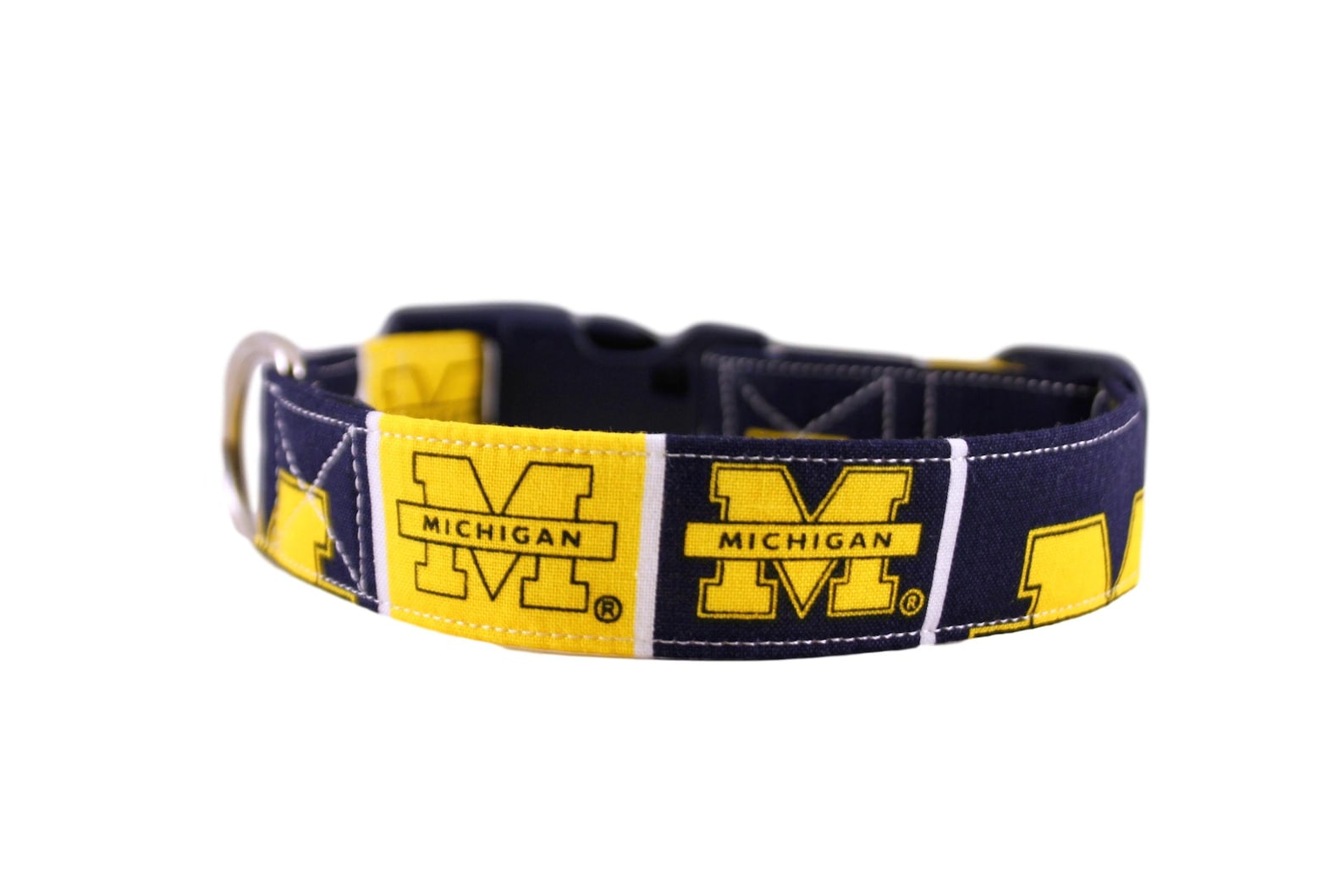 University of Michigan Collar Michigan Dog Collar Wolverines Etsy