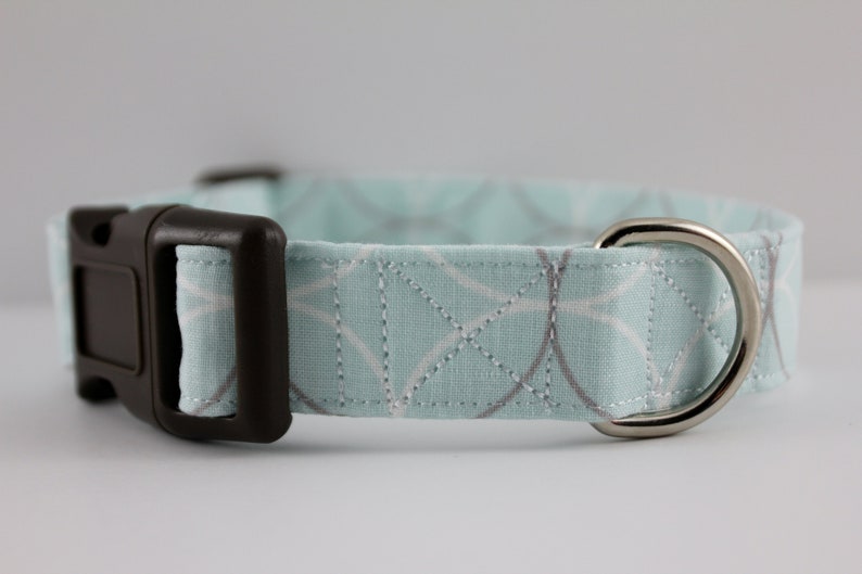 Mint Geo Collar Mint Dog Collar Modern inspired collar Etsy