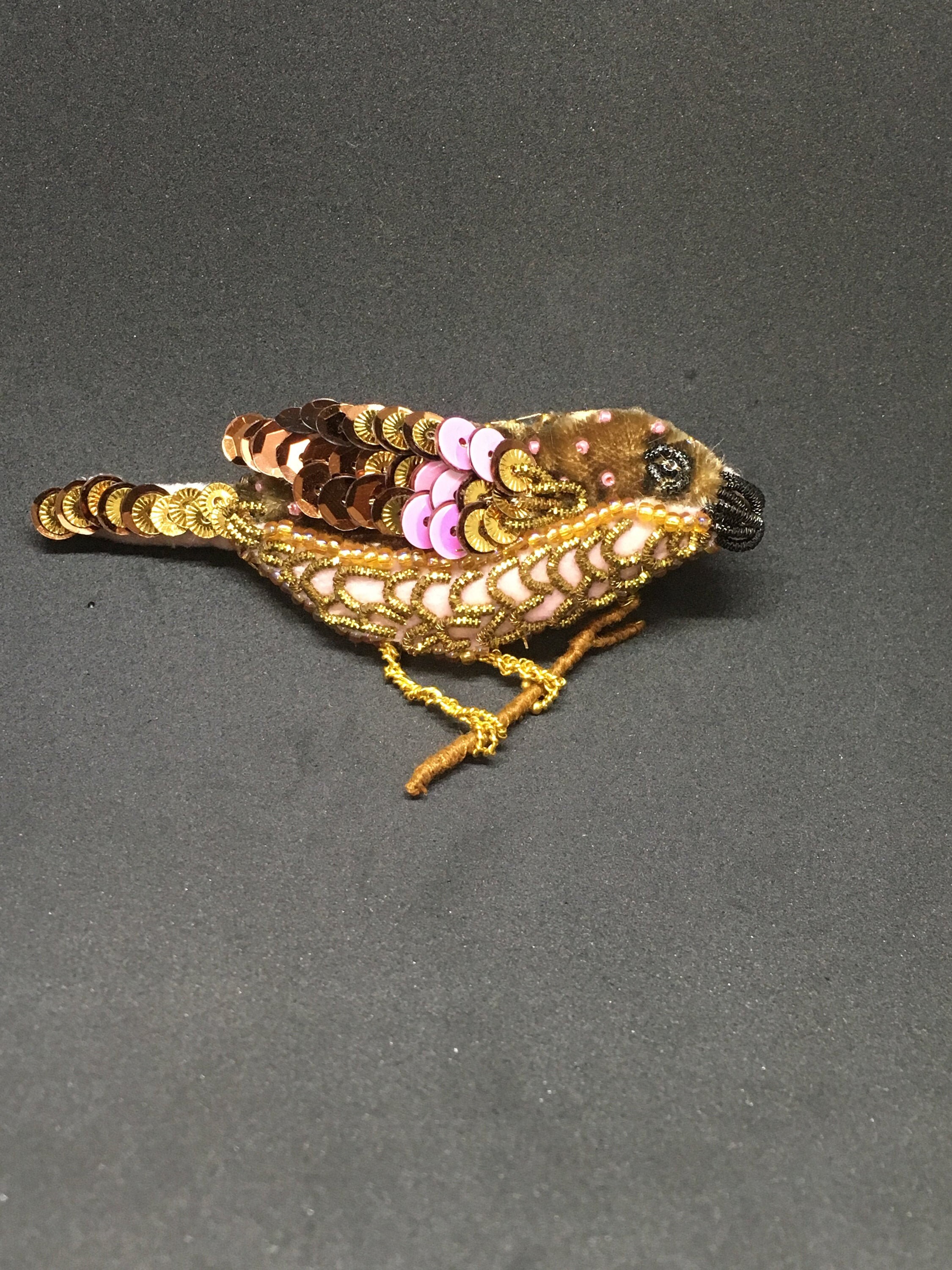 Mushroom Embroidery brooch Mushroom pin Autumn scarf brooch Scarfs beaded pin Textile brooch Mothers Day gifts