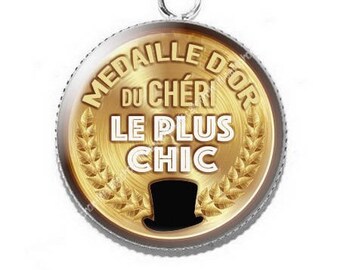Pendant cabochon resin gold honey... 3