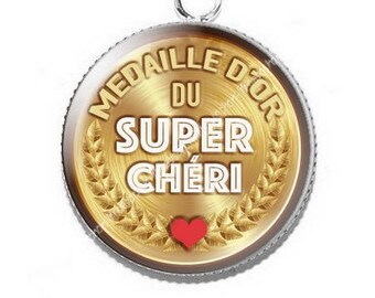Pendant cabochon resin gold honey... 5