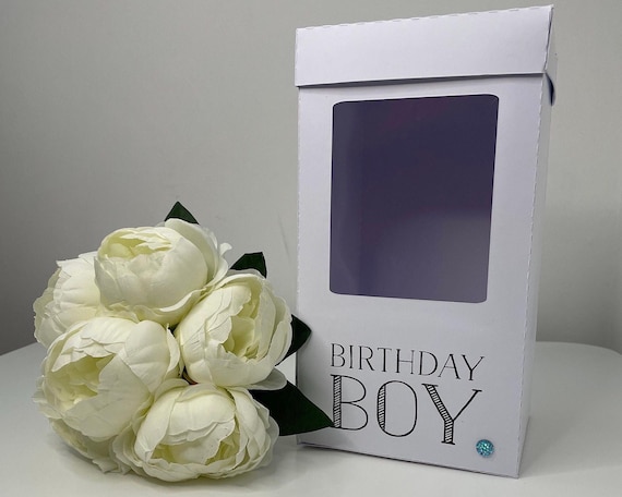 Birthday Boy Gin Glass Gift Box Holder, Great for all Gin Glasses, Great Gift Box for your Personalised Gin Glasses