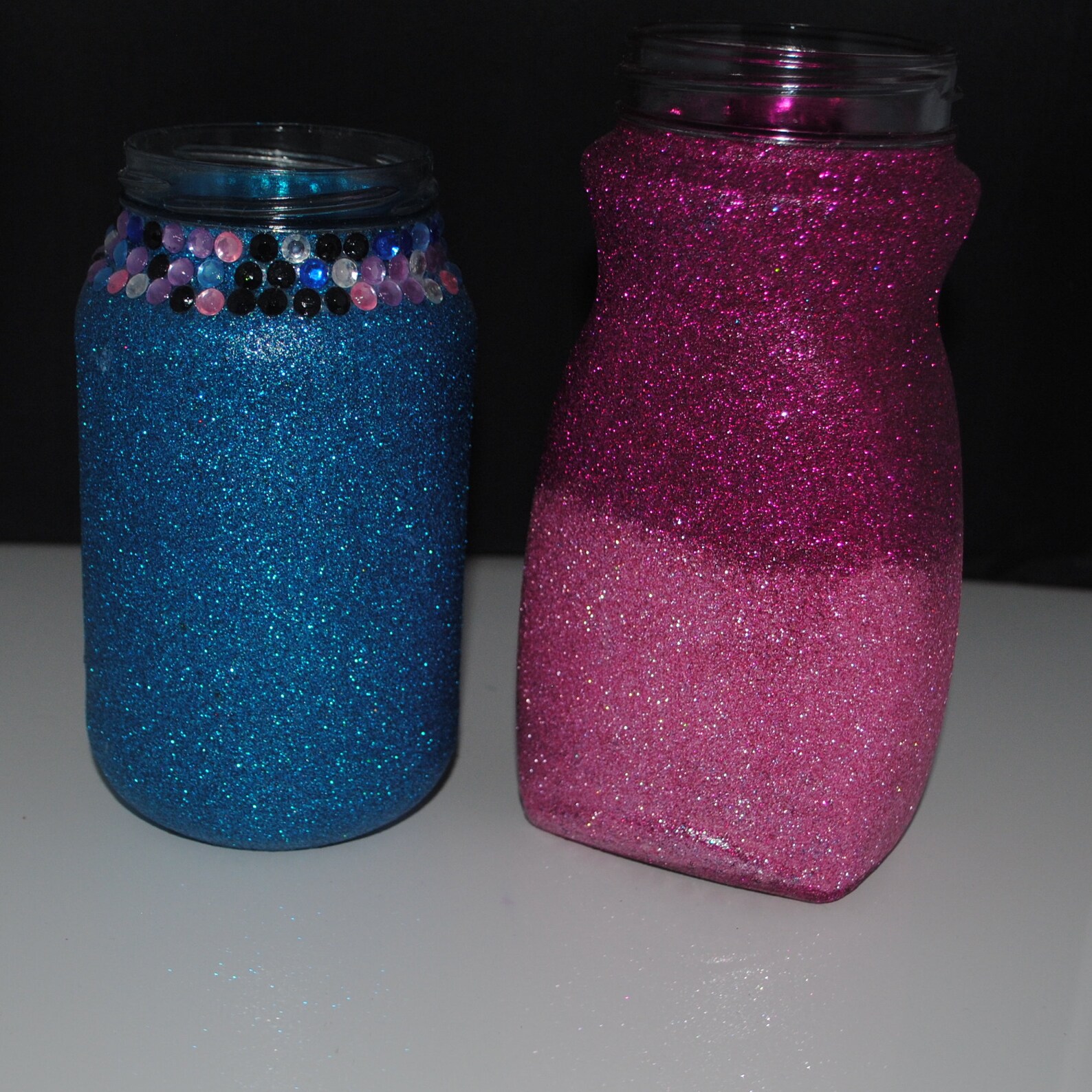 Large Glitter Jars Etsy