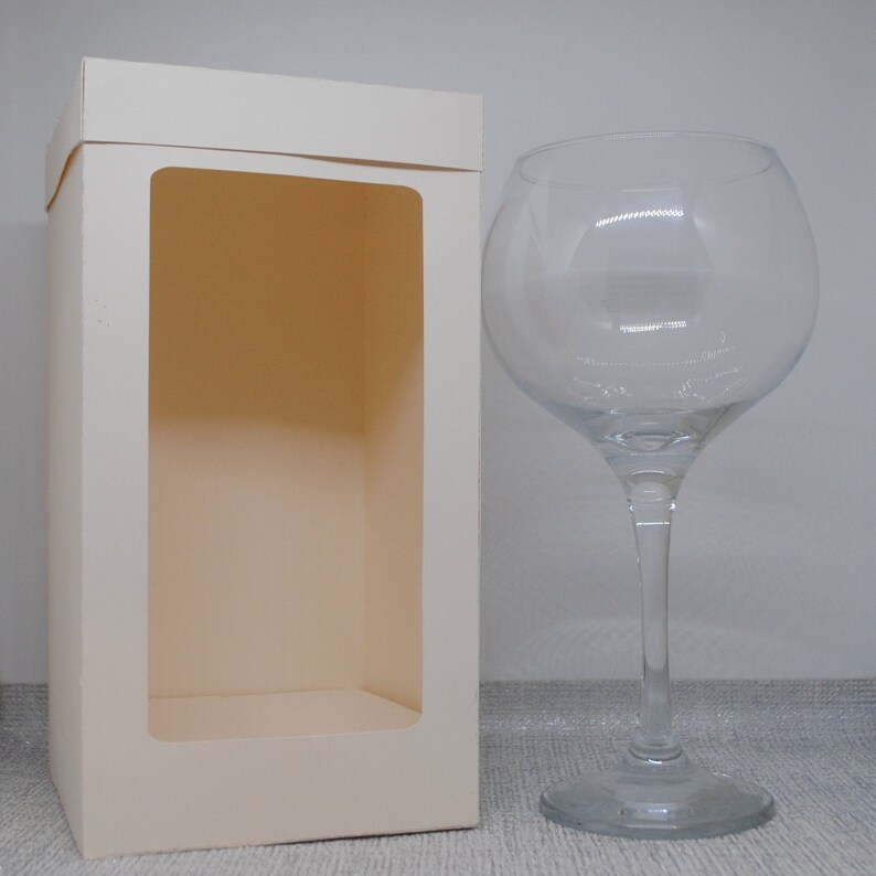 Gin Glass Gift Box Holder Great for All Gin Glasses Great Etsy UK