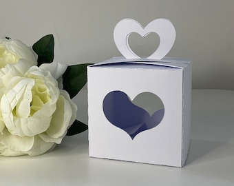 Large Heart Aperture Gift Box, Great for Candles, Large Tumblers, Glasses, Large Shot Glasses, Gifts, All Personalise Gifts