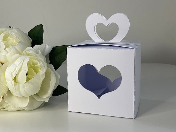 Large Heart Aperture Gift Box, Great for Candles, Large Tumblers, Glasses, Large Shot Glasses, Gifts, All Personalise Gifts