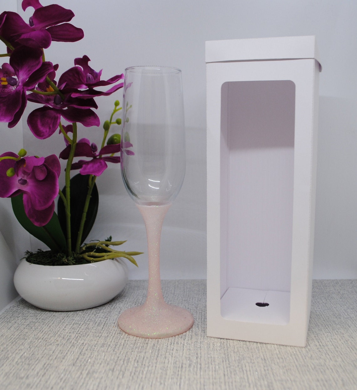 Champagne Flute Gift Box Holder Great for All Champagne Etsy UK