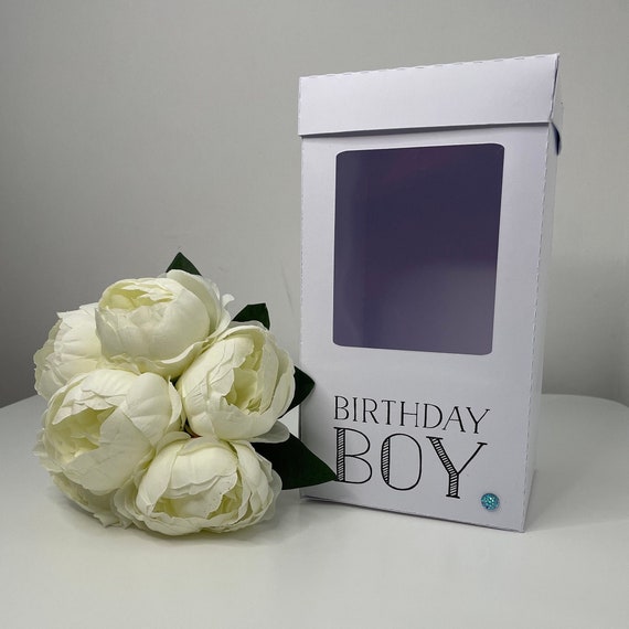 Birthday Boy Gin Glass Gift Box Holder, Great for all Gin Glasses, Great Gift Box for your Personalised Gin Glasses