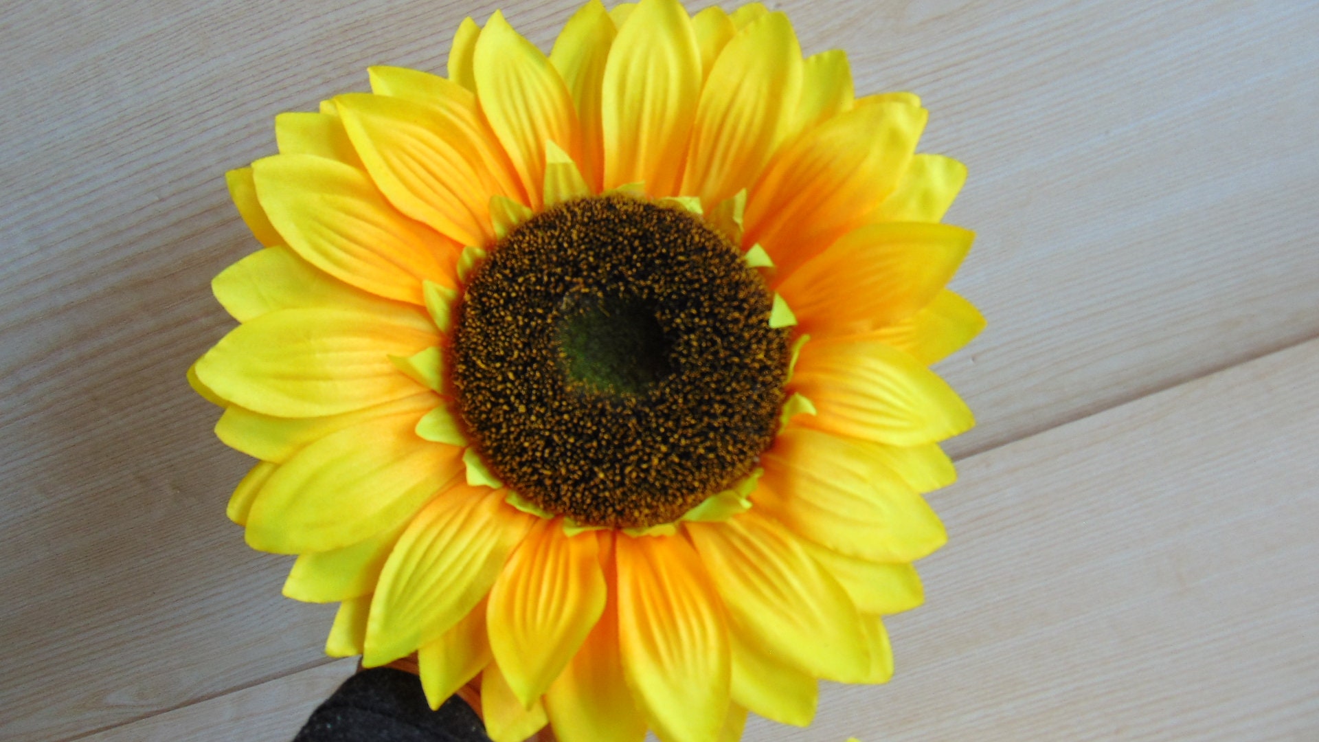 Set of 2 Large Sunflowers Heads Big Artificial Sunflowers Etsy