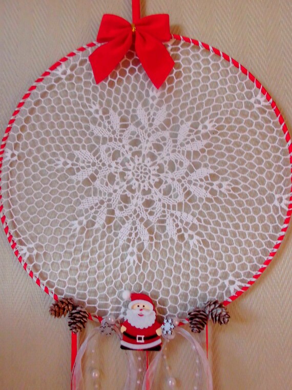 Christmas Wall Decoration Dreamcatcher Dream Catcher Etsy
