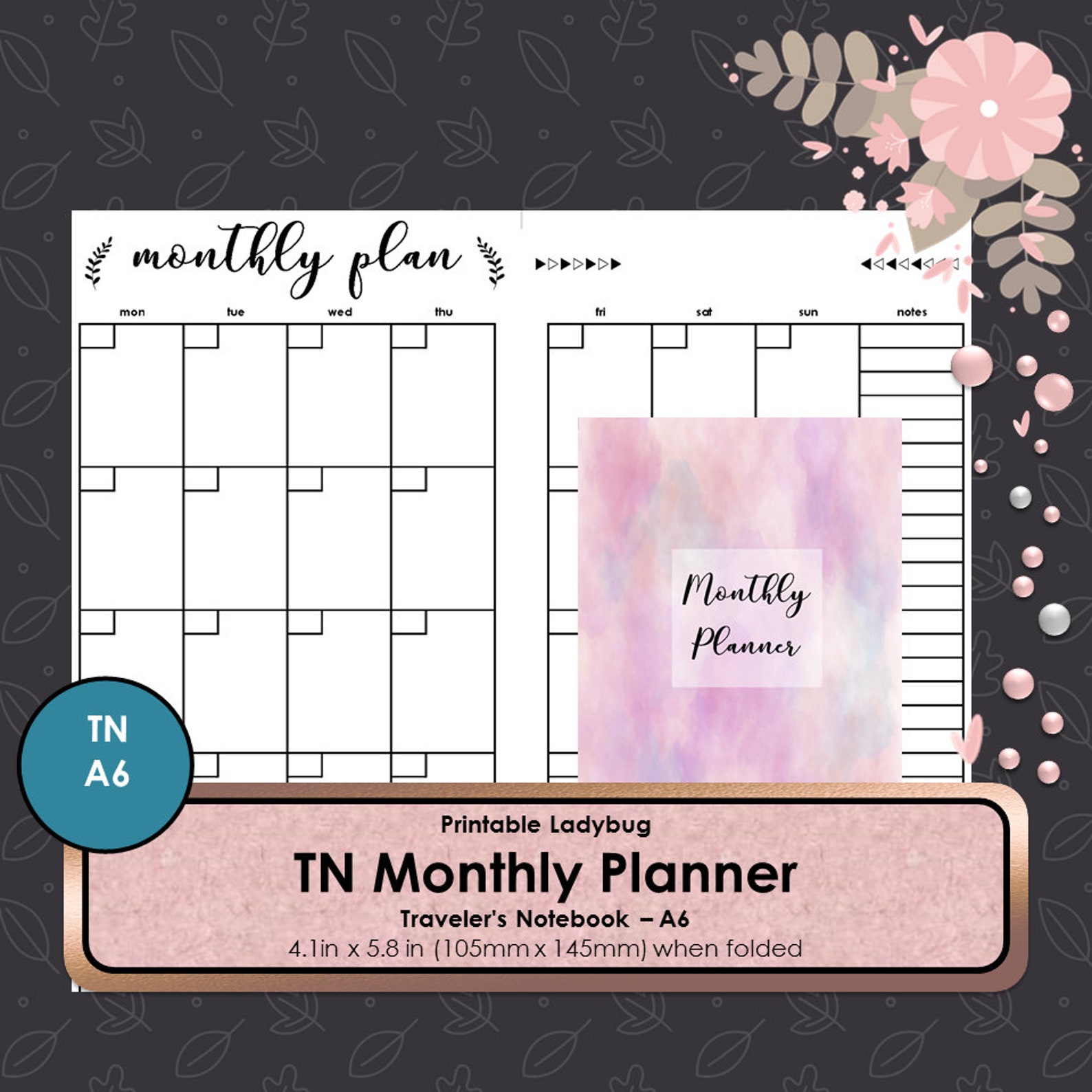 Print month