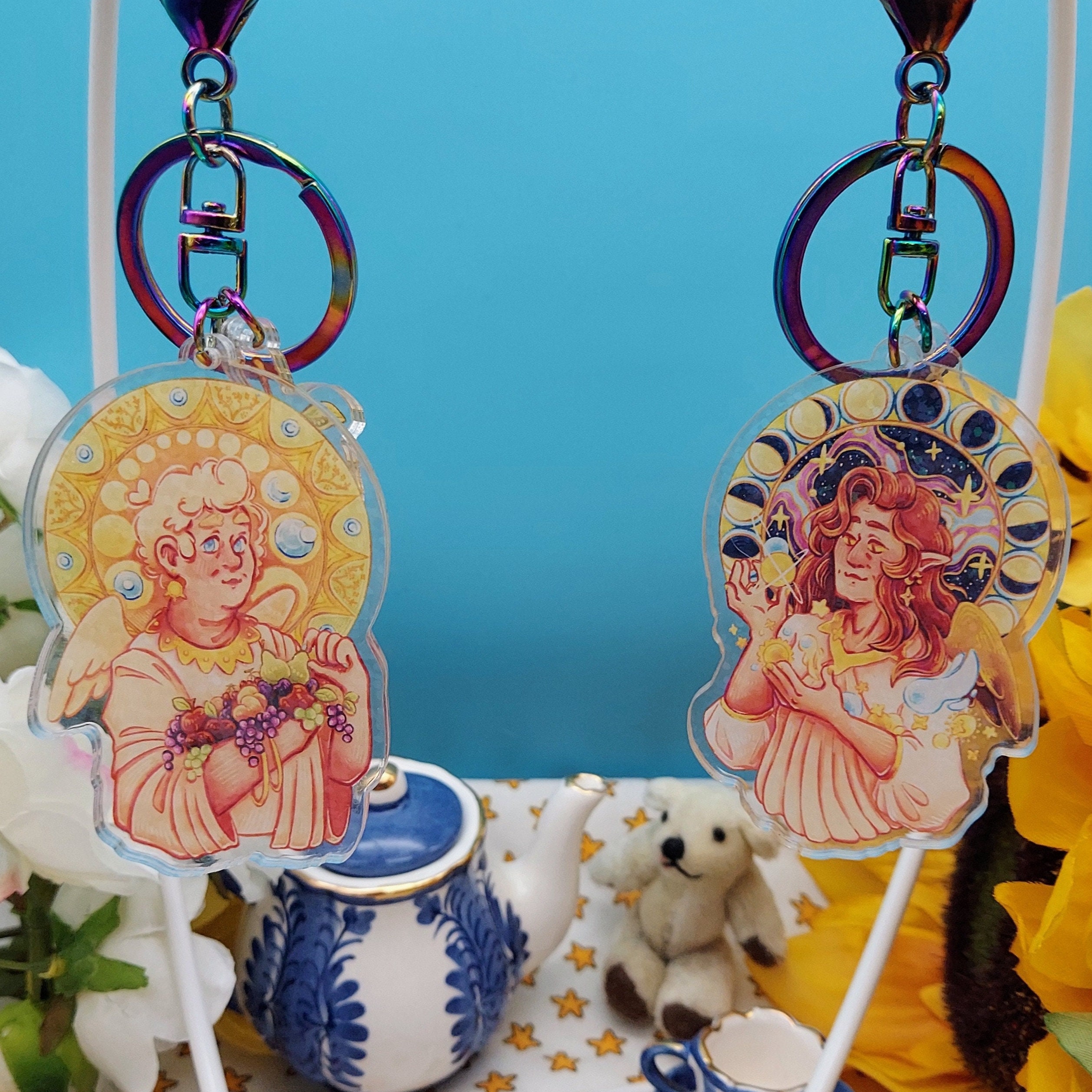 Good omens グッドオーメンズ　キーホルダー　缶バッジ　カード　13点 グッドオーメンズ缶バッジ Good Omens - nunura - BOOTH