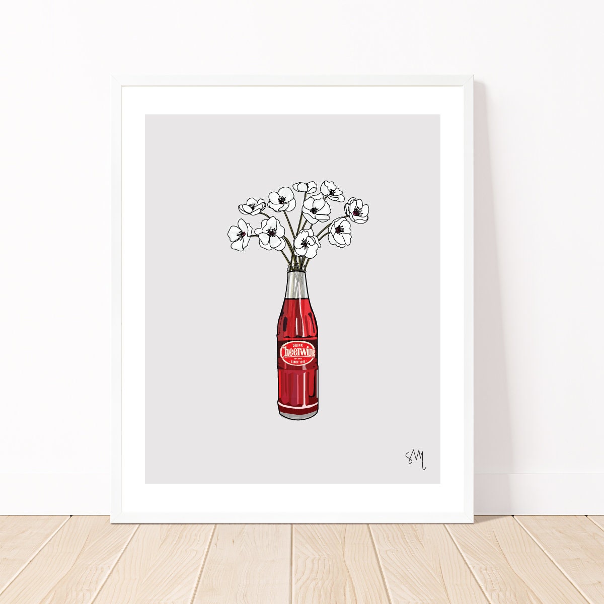 Cheerwine North Carolina Wall Art - Etsy