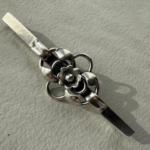 Danish Sterling Silver 830S Brooch by C.A. Christensen & G. Høffe – Vintage Mid-Century Scandinavian Jewellery
