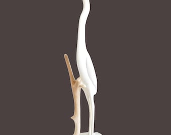 ヴィンテージのアクインクム磁器製羊飼いの置物：手描きのハンガリー