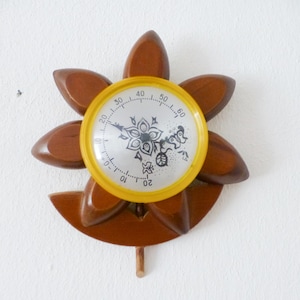 Vintage thermometer flower,porch decor FREE SHIPPING WORLDWIDE