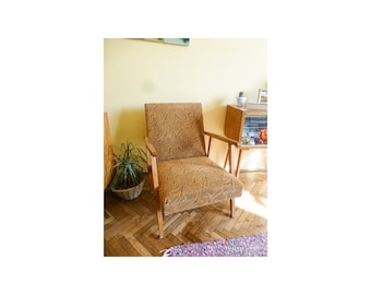 fauteuil vintage, chaise verte rétro, chaise du milieu du siècle livraison gratuite