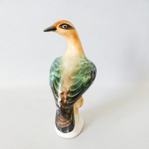 Vintage  bird,Hungarian porcelain bird figurine, hand painted FREE SHIPPING WORLDWIDE