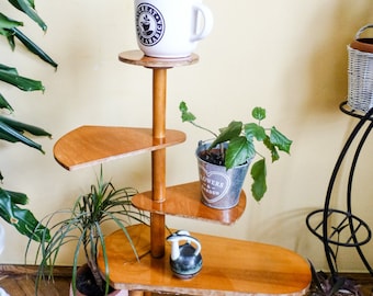 Plant stand Mid Century Modern Plant Stand Vintage plant stand 1964s FREE SHIPPING