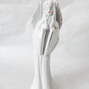 Angel figurine,Vintage porcelain sculpture FREE SHIPPING