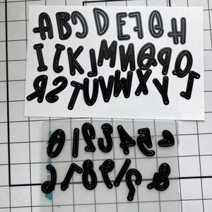 Diamond Press alphabet