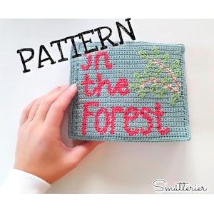PATTERN: In the Forest Quiet Book ~Crochet hekle virka häkeln krose baby soft toy