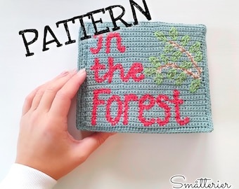 PATTERN: In the Forest Quiet Book ~Crochet hekle virka häkeln krose baby soft toy