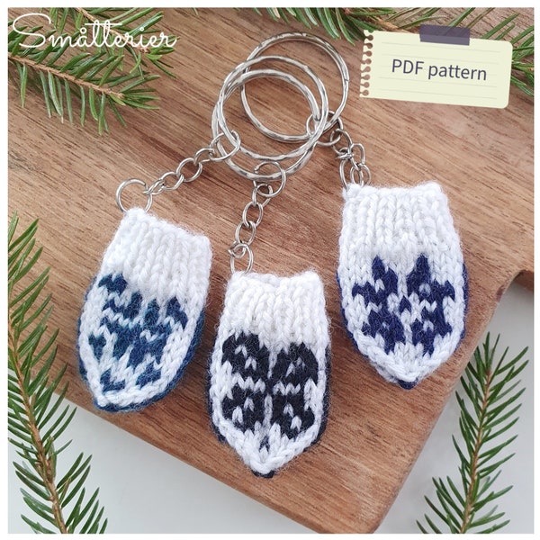 PATTERN: Mini Selbu ~ Knitting, knit, strikke, breien, stricken, sticka, tricot