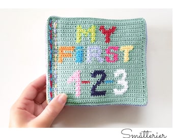 PATTERN: 123 Look Book ~ Crochet Hekle Häkeln Softbook Quietbook Baby