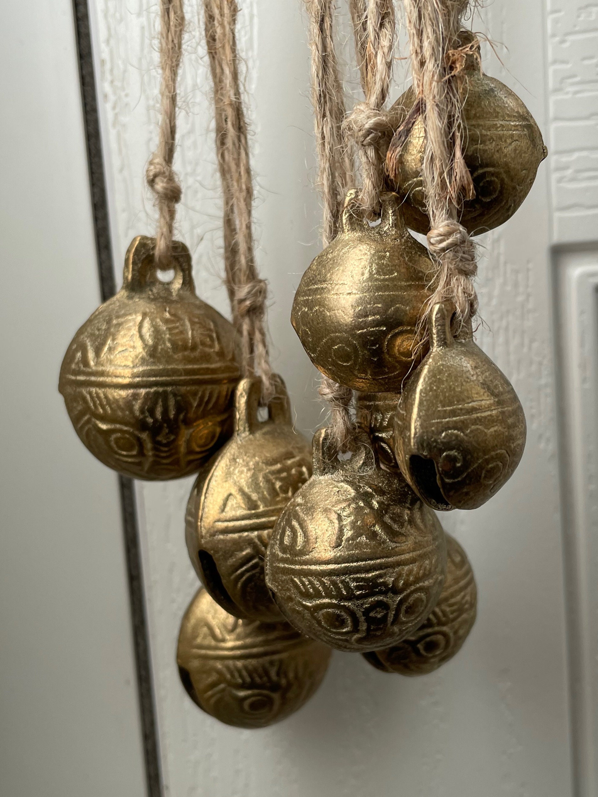 Pagan Wiccan Witch Bells, Protection Hanging Bell, Good Luck, Banish  Negativity, Spiritual Ward Gift, Handmade Brass Bells