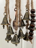 Traditional Witch Bells With Hares And Birds