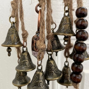 Traditional Witch Bells With Hares And Birds