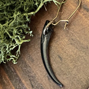 Raven Claw Replica Talon Earrings
