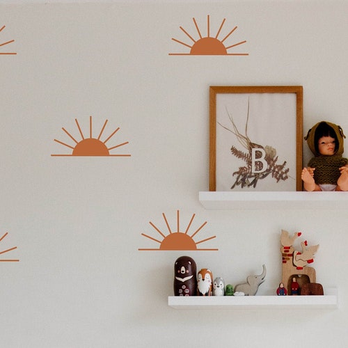 Sunrise Wall Decals // Sun Decal /nursery Wall Decal / Boho Etsy Canada