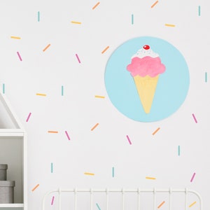 Just Add Sprinkles Wall Decals! // Nursery Wall Decal / Girls Room Decor / Sprinkle Decals / Colorful Kids Decor
