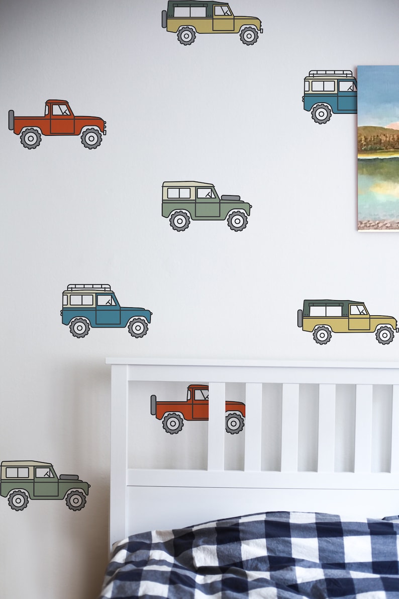 4X4 Weekend Wall Decals // off Road Decals / Boy's Room Etsy