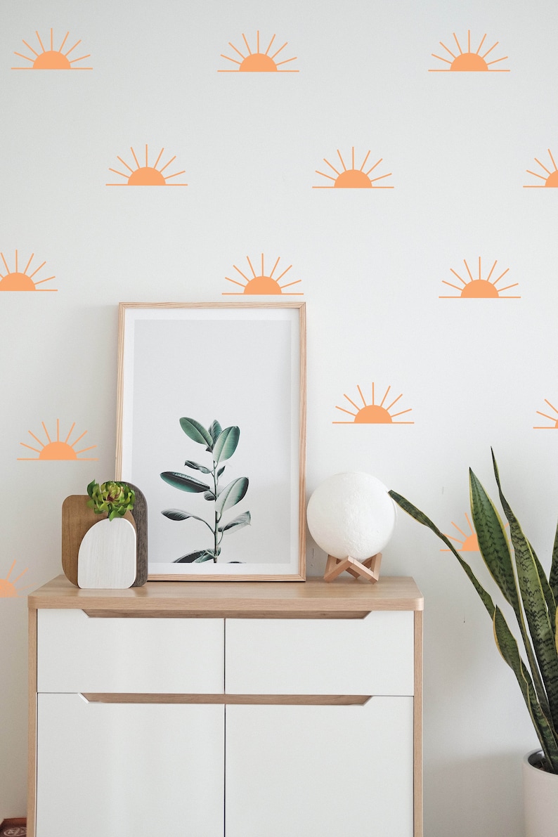 Sunrise Wall Decals // Sun Decal /nursery Wall Decal / Boho Etsy Canada