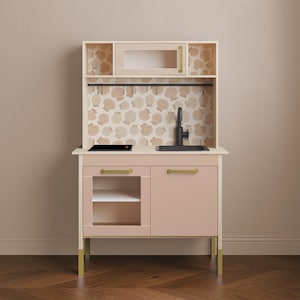 Cordelia Seashell Play Kitchen for IKEA Duktig // Play Kitchen Decal Set / IKEA Hack / Play Kitchen Stickers